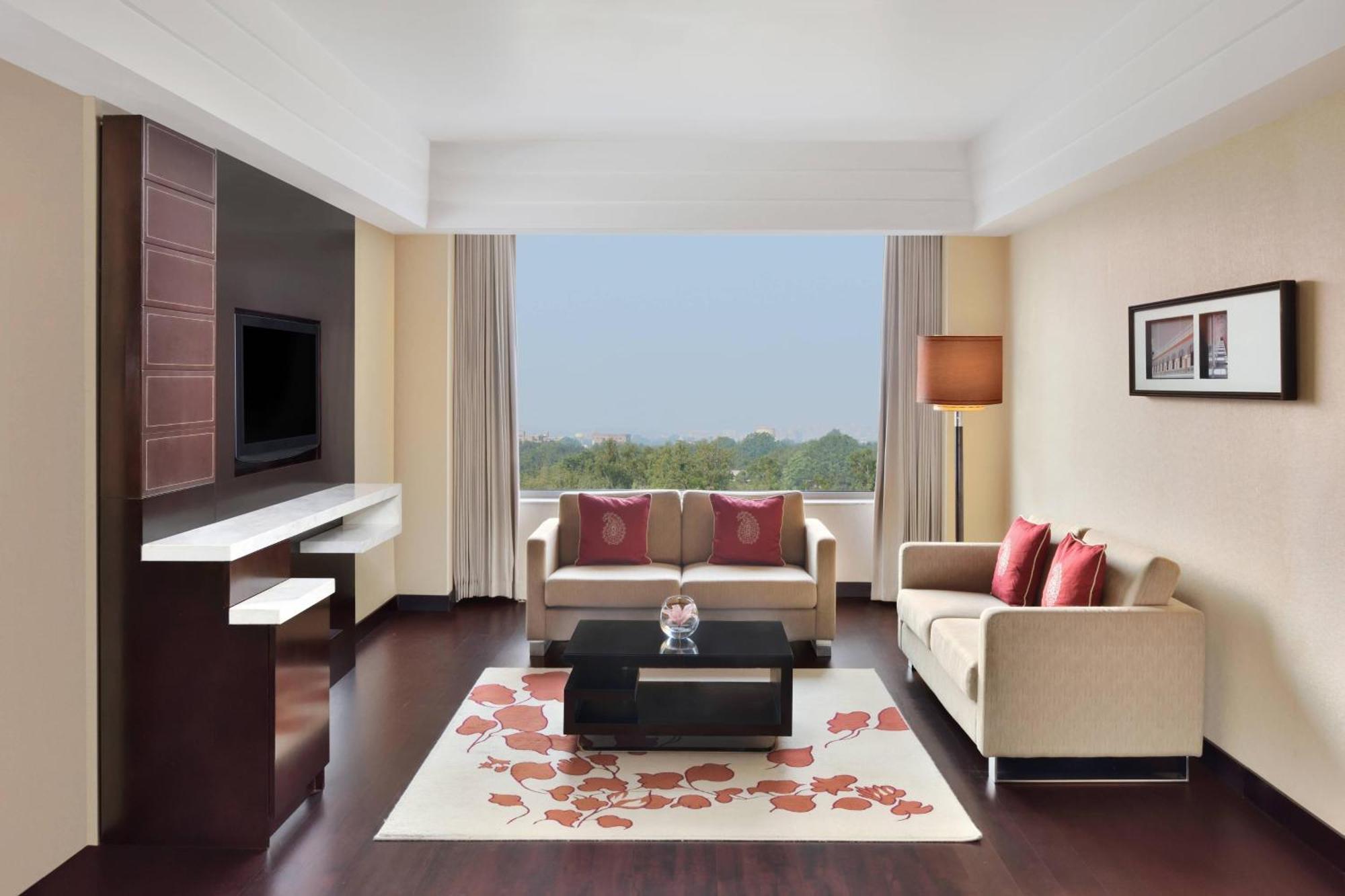 Jaipur Marriott Hotel Exteriör bild Living room