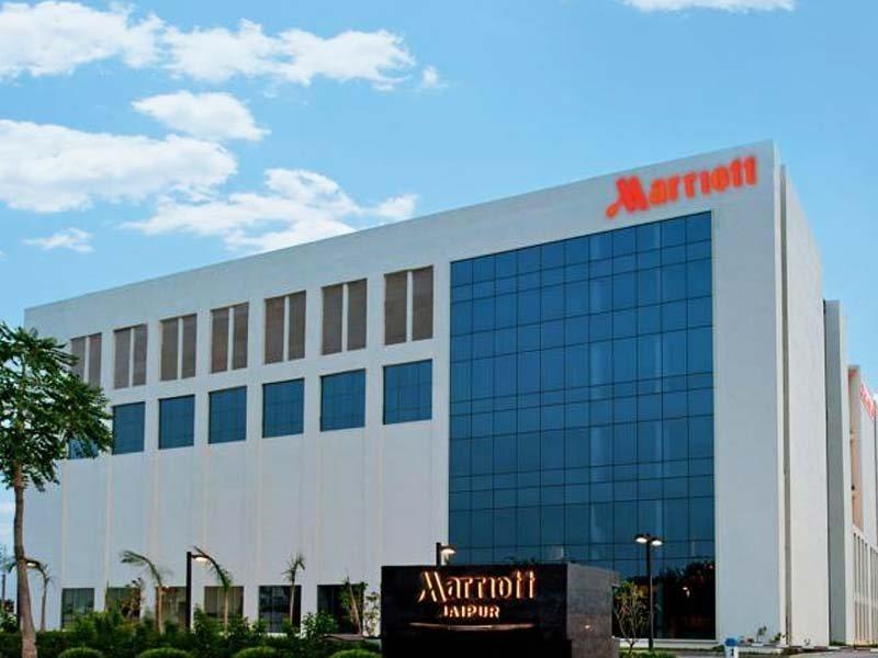 Jaipur Marriott Hotel Exteriör bild Marriott Jaipur